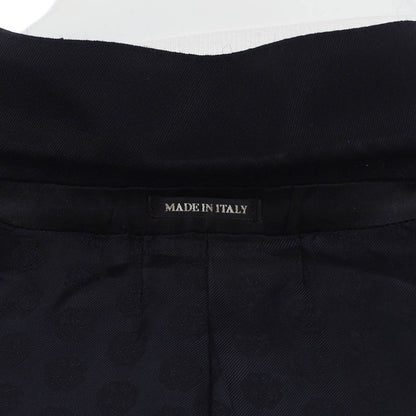 Alexander Mcqueen Men'S Colorblock Button Up Blazer Cotton And Wool Blend