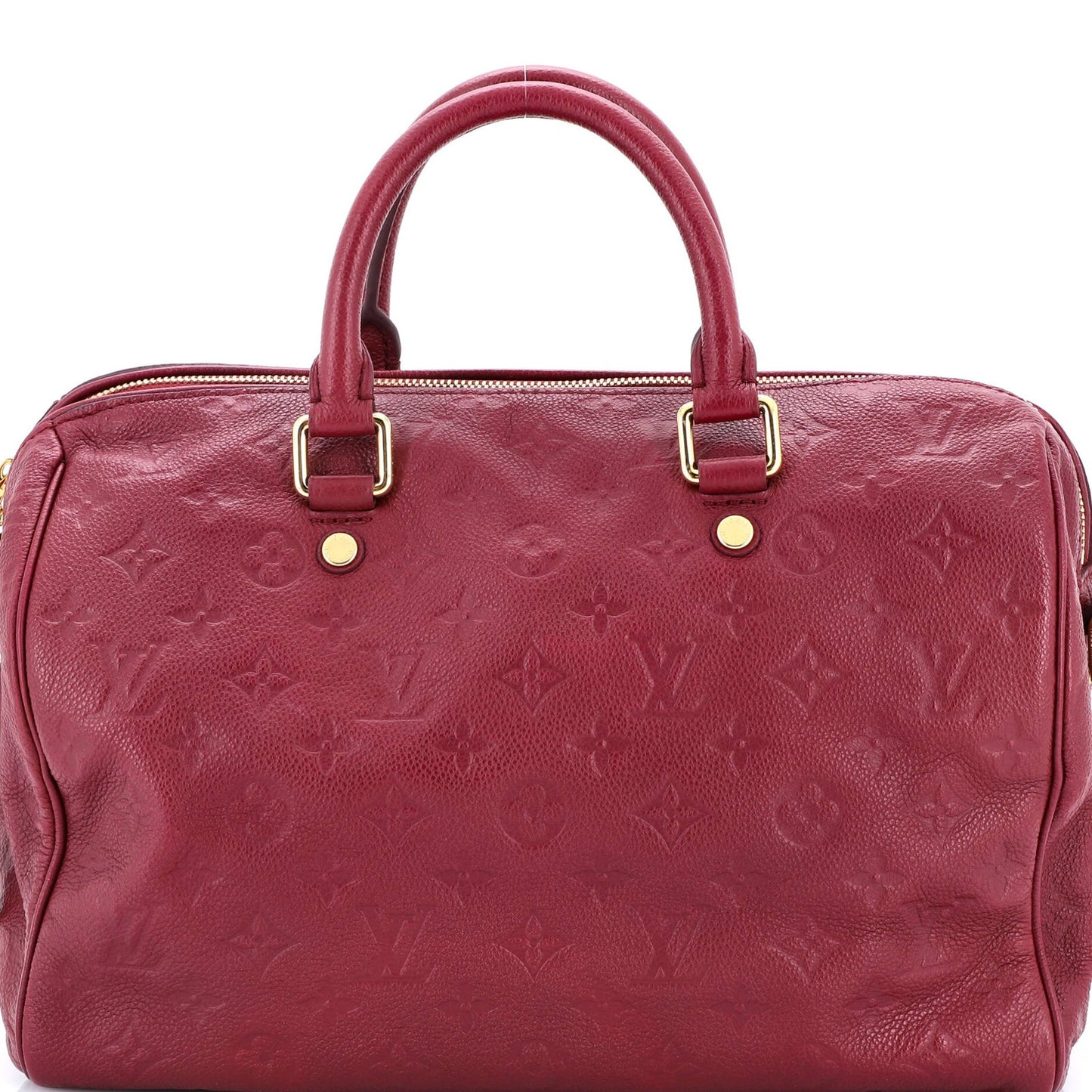 Louis Vuitton Speedy Bandouliere Bag Monogram Empreinte Leather 30
