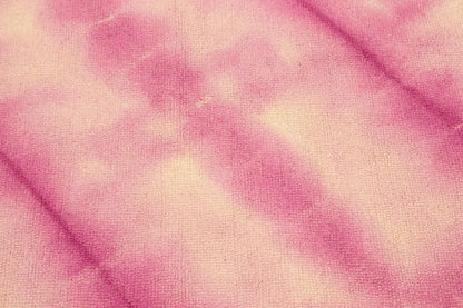 Fuchsia Tie-Dye Design Modern 5X8 Hand-Tufted
