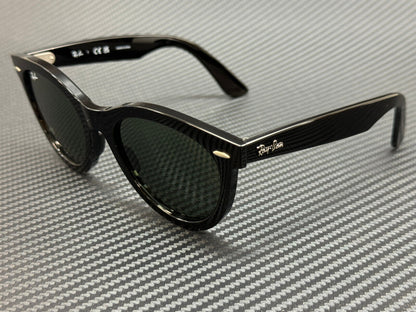 RAY BAN RB2241 901 31 Black Green Unisex 54 mm
