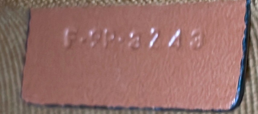 Celine Logo Zip Wristlet Pouch Triomphe Coated Canvas Small