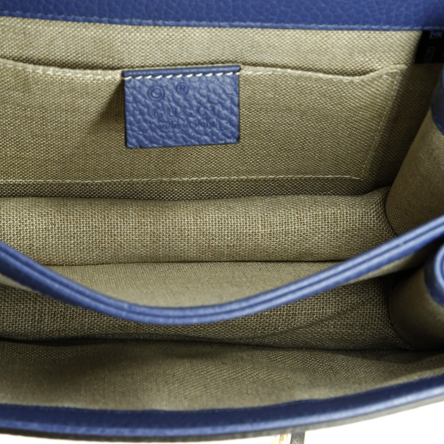 Gucci Interlocking Shoulder Bag Leather Small