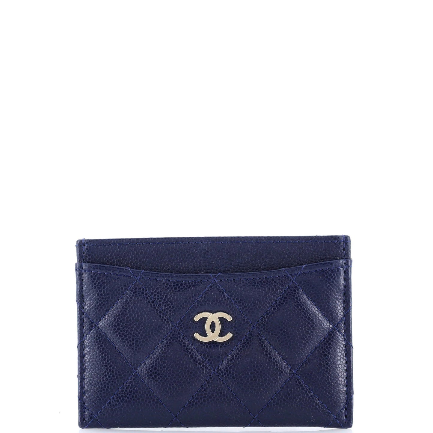Chanel Classic Card Holder Quilted Caviar