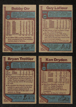 1977-78 Topps Hockey Cards Complete Set (1-264)