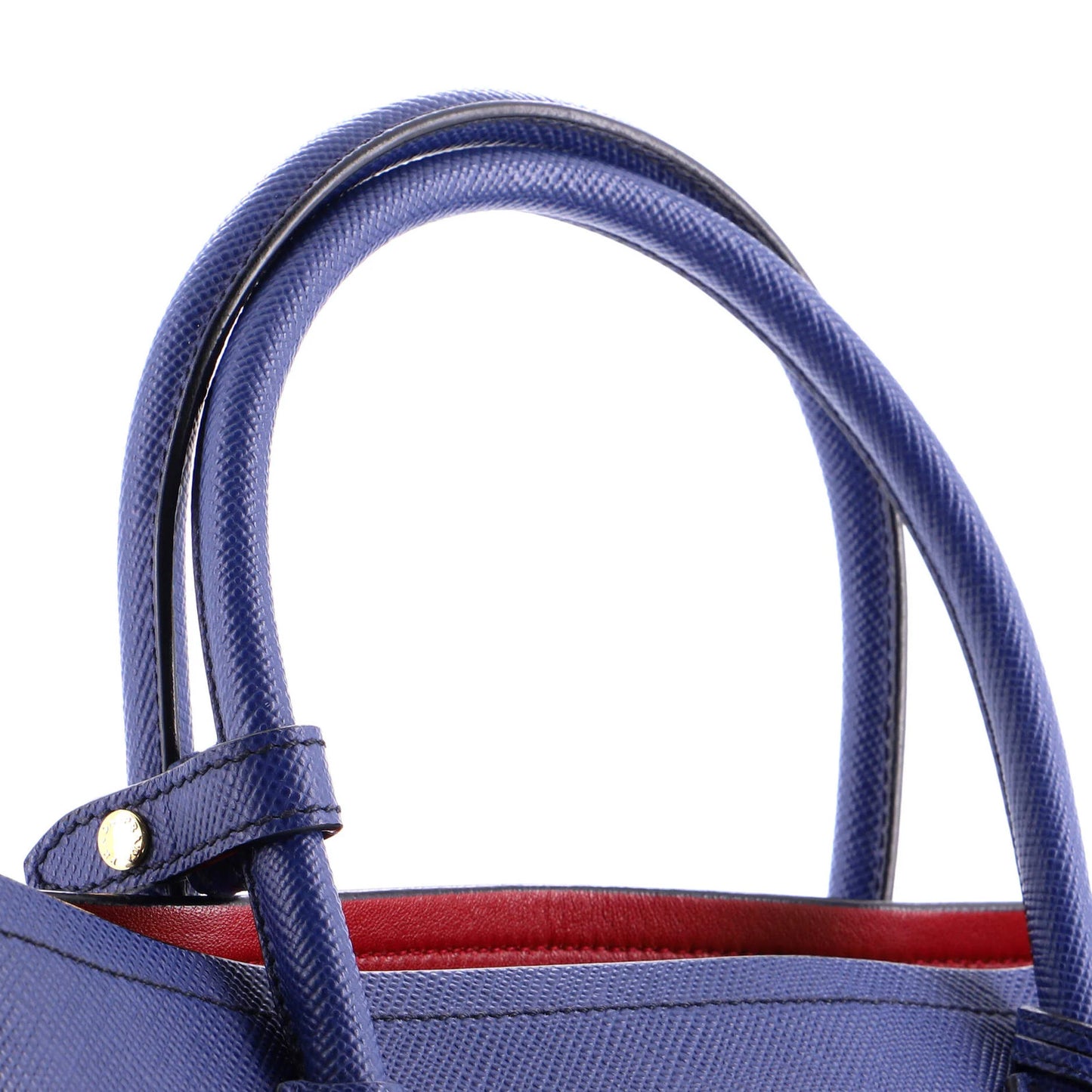 Medium Prada Cuir Double Tote Saffiano Leather