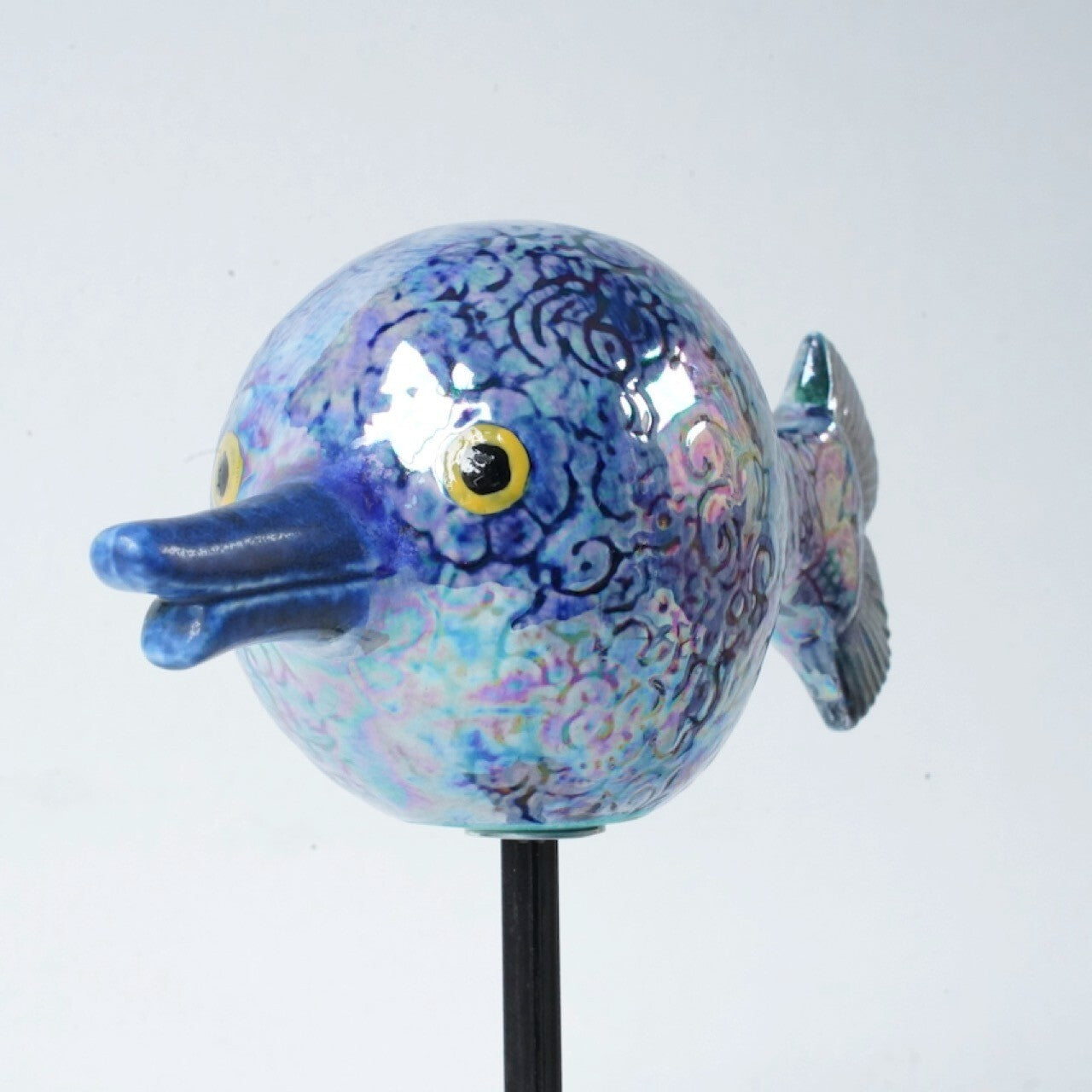 Ocean series fish object made vintage in Sweden by Lisa Larson