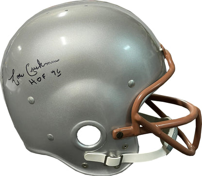 Lou Creekmur "Hof 96" Autographed William & Marry University Authentic Throwback