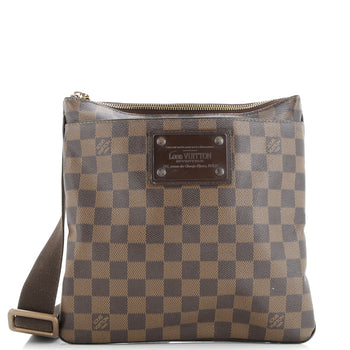 Damier Louis Vuitton Brooklyn Pochette Plate