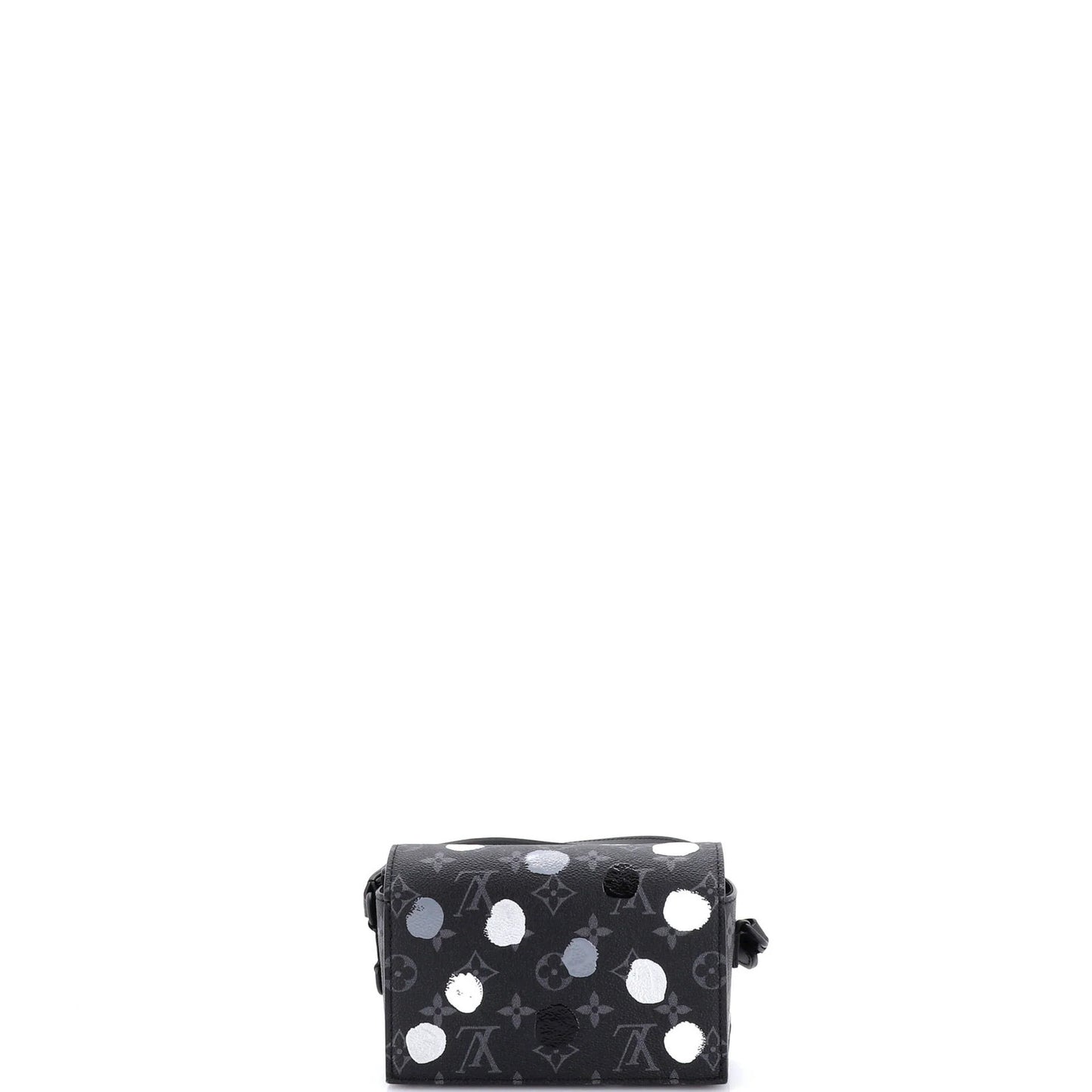 Louis Vuitton Steamer Wearable Wallet Yayoi Kusama Painted Dots Monogram Eclipse