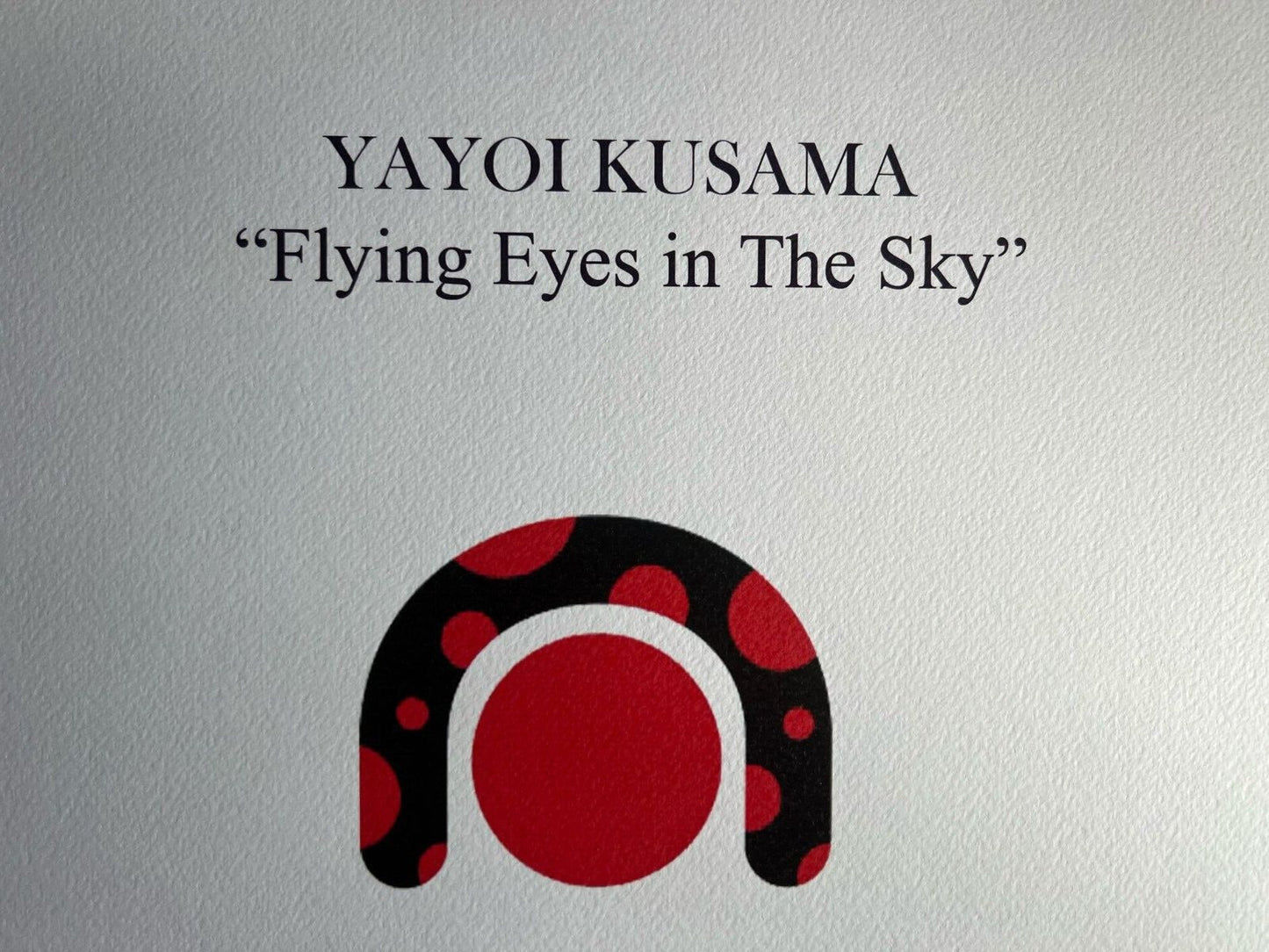 Yayoi Kusama, Eyes, Lithograph Mori Museum Coa Numbered In Pencil