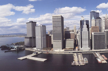 James Blakeway New York Panorama " Poster Photography, Blue Manha