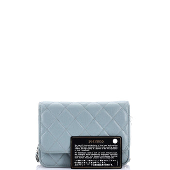 Chanel Wallet On Chain Quilted Caviar Mini