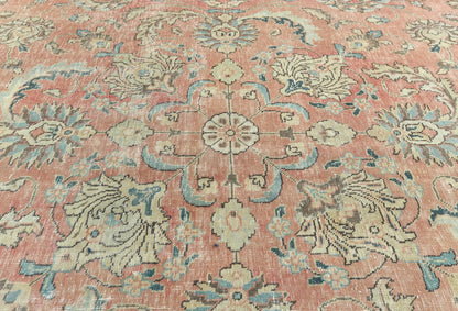 Handmade Semi-Antique Oriental Rug Muted
