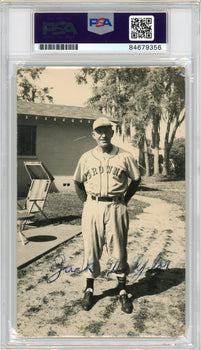 Zack Taylor Autographed Postcard (Psa)