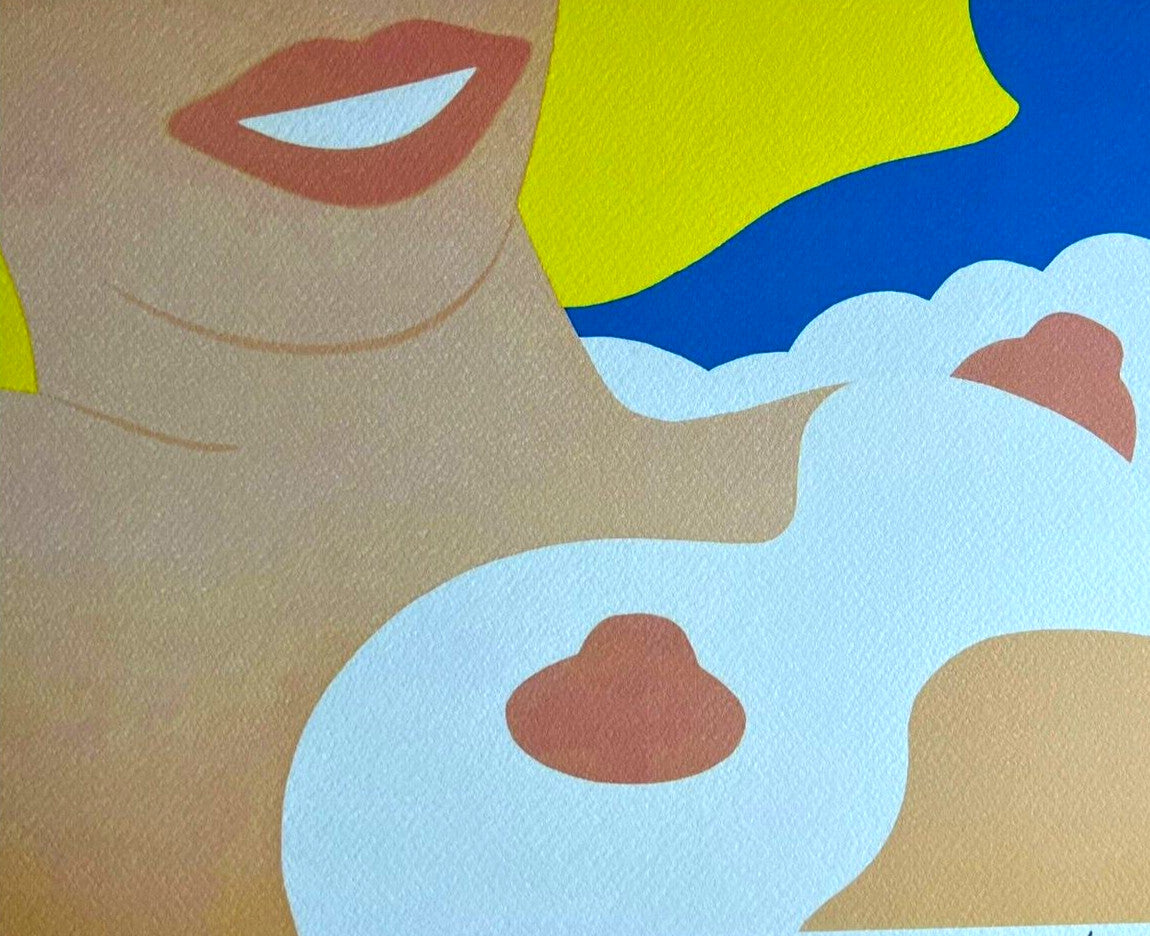 Tom Wesselmann Lithograph Coa Signed Op Numbered Limited 300 Ex