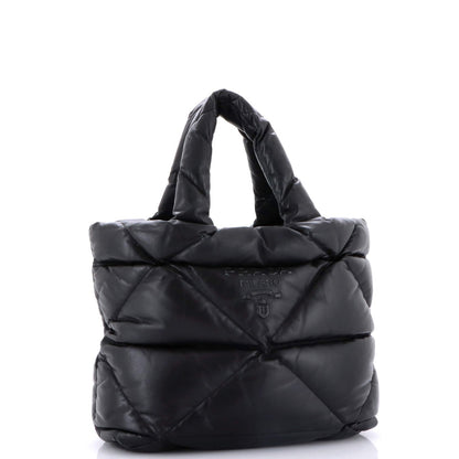 Prada Padded Tote Bag Quilted Nappa Leather Large