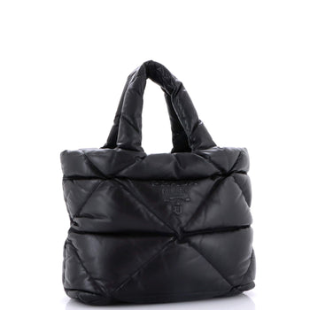 Prada Padded Tote Bag Quilted Nappa Leather Large