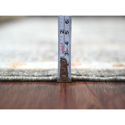 6'1"X9' Brown 14Th Century Mamluk Dynasty Pattern Hand Knotted Wool Rug