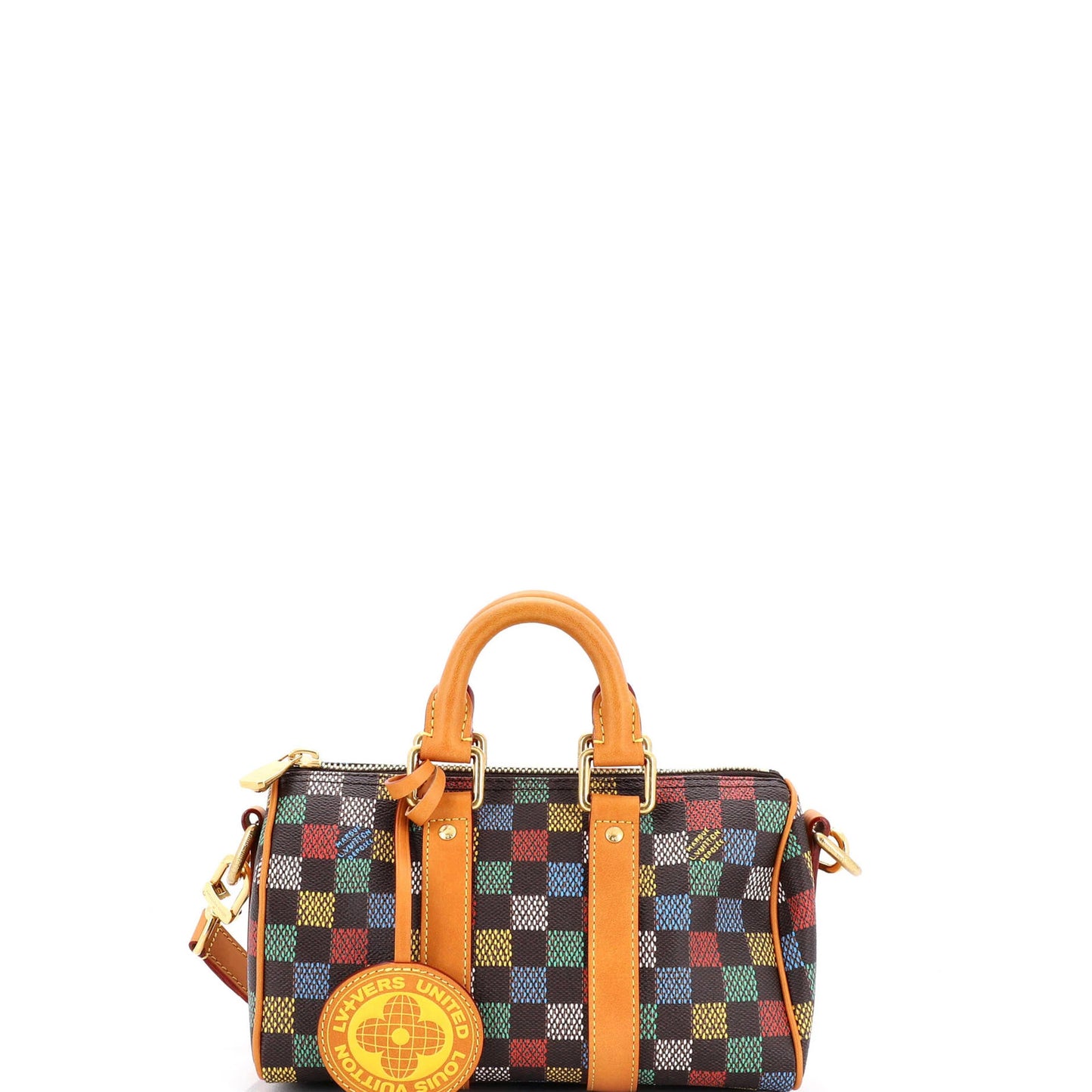 Louis Vuitton Keepall Bandouliere Bag Pharrell Williams Lv Vers Damier Canvas 25