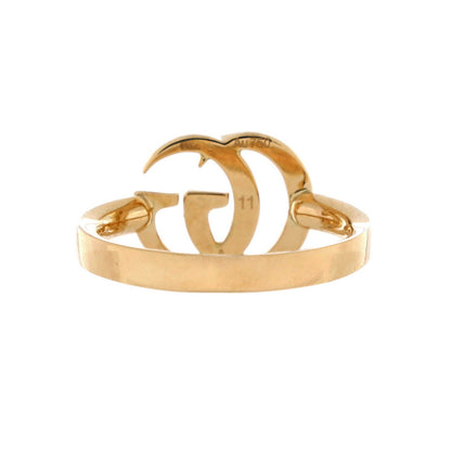 Gucci Running G Signet Ring 18K Yellow Gold
