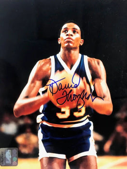 David Thompson Autographed 8X10 Basketball Photo