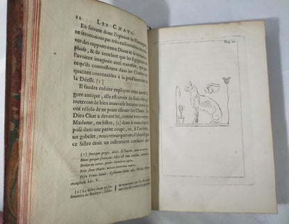 Les Chats  Moncrif  1727 First Edition  Worlds First Book On Cats  Complete