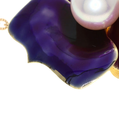 Mikimoto   Brooch Akoya Pearl Pearl Chainbrooch