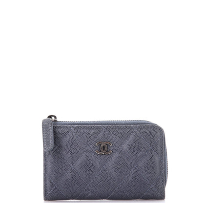 Chanel Key Pouch Quilted Caviar