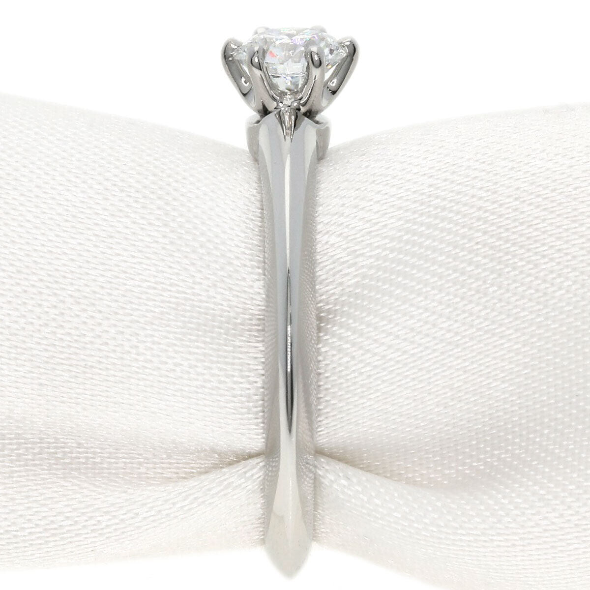 Tiffany&Co.   Ring Solitaire Diamond Knife Edge