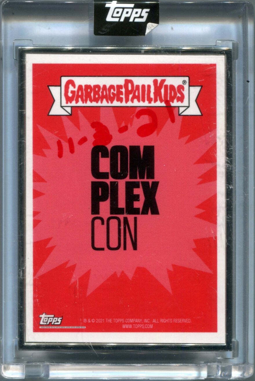2021 Topps Garbage Pail Kids X Complexcon Merch Mary Foil