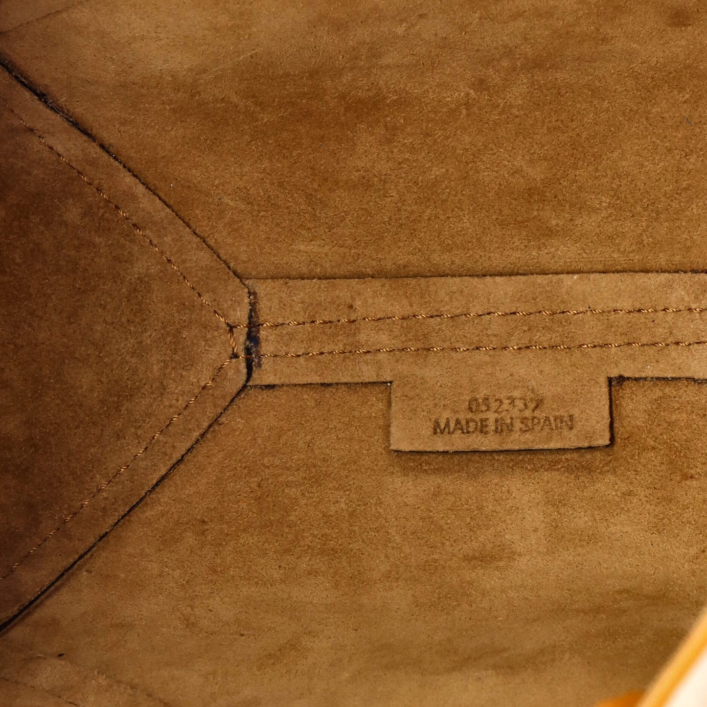 Mini Loewe Puzzle Fold Tote Leather