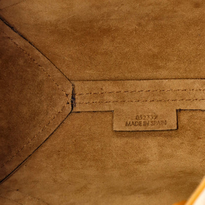 Mini Loewe Puzzle Fold Tote Leather