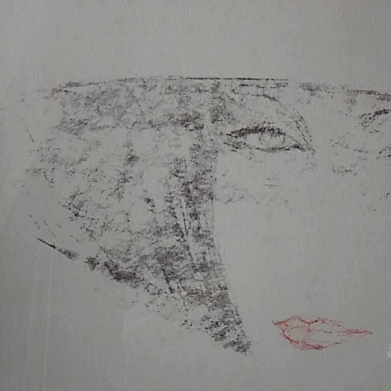 Amleto Dalla Costa Pencil Signed Original Silkscreen Serigraph Framed