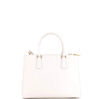 Prada Galleria Double Zip Tote Saffiano Leather Medium