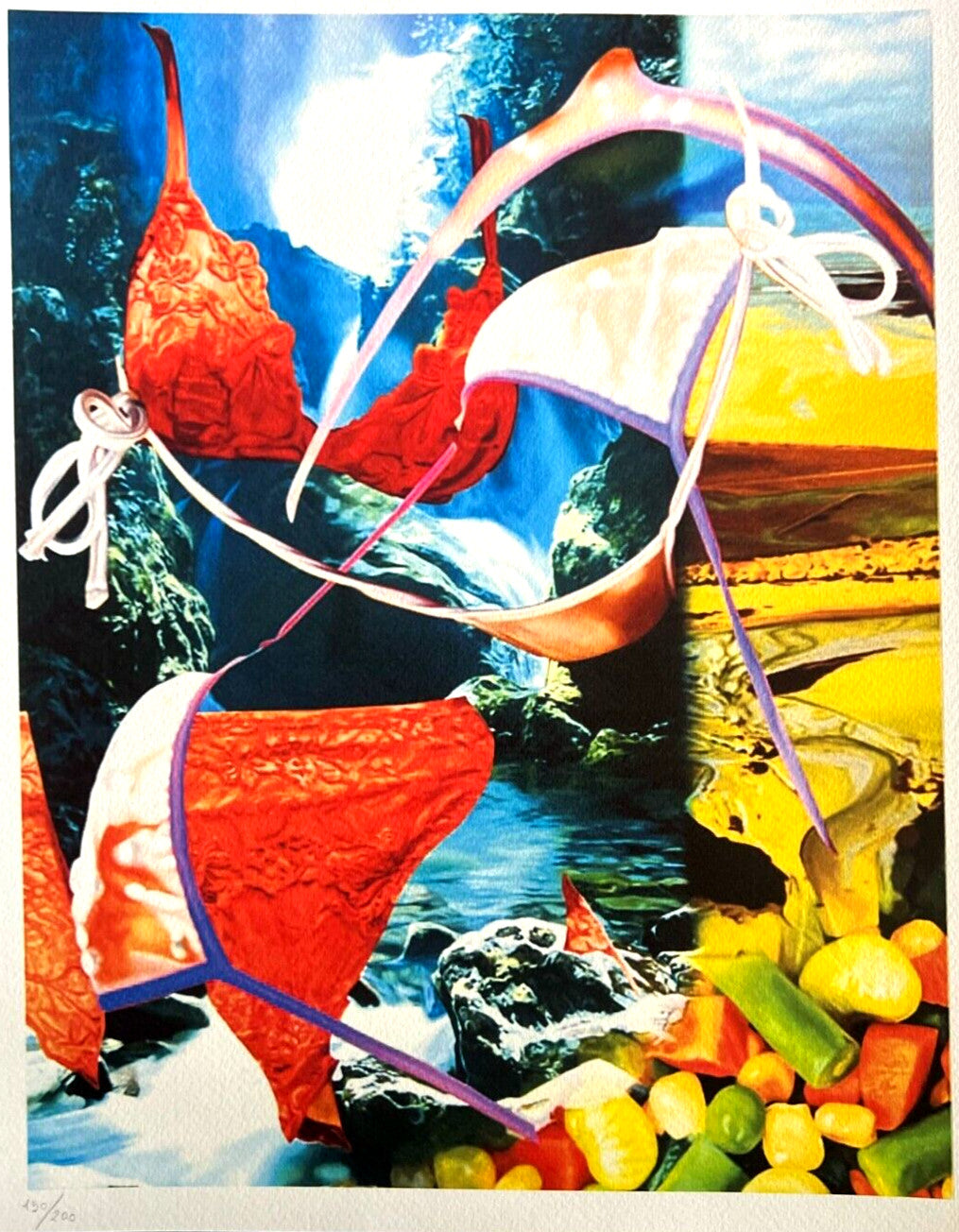 Jeff Koons Lithograph Mori Museum Coa Numbered Limited Edition 200Ex