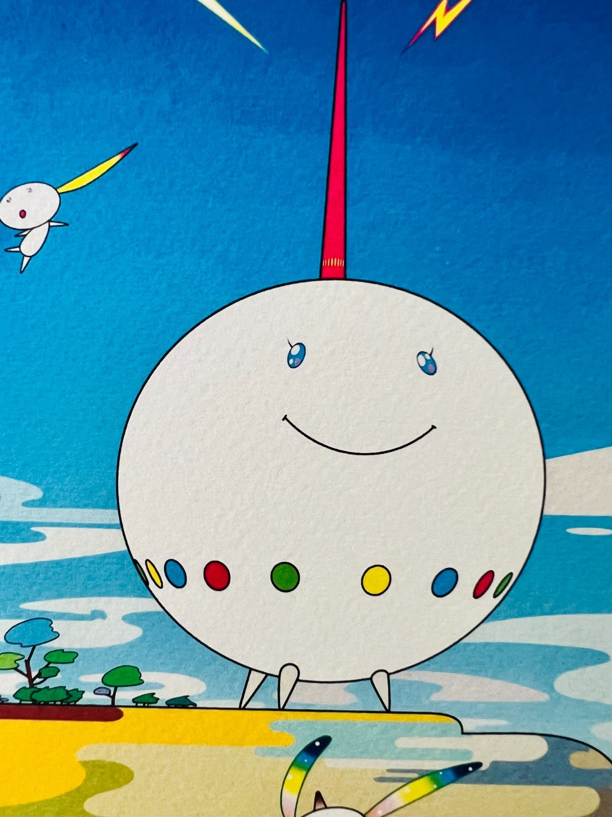 Takashi Murakami Lithograph Mori Art Museum: Coa Numbered Limited