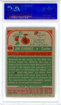 Jim Chones 1973 Topps Card #259 (Psa Mint 9)