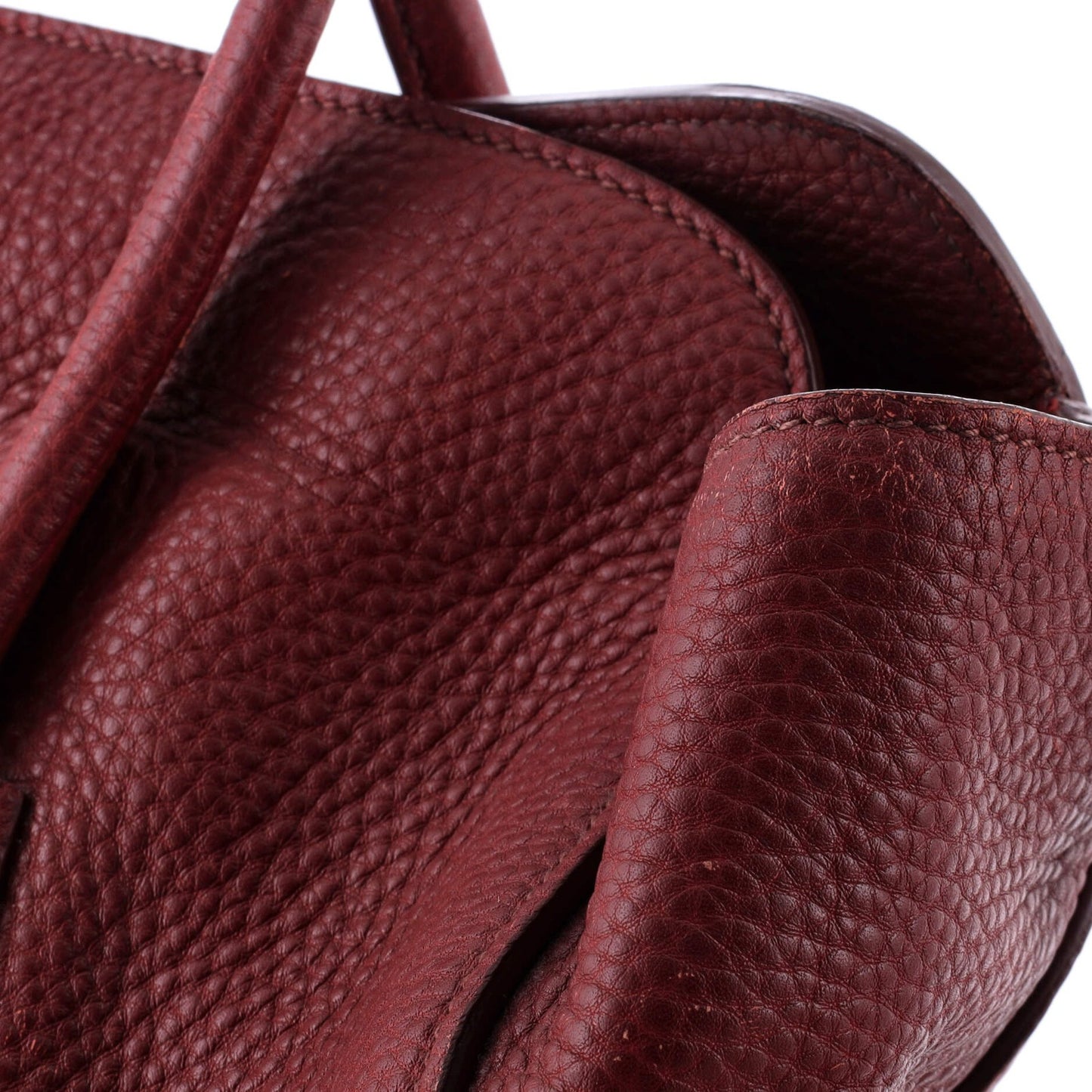 Prada Convertible Open Shopping Tote Vitello Daino Medium