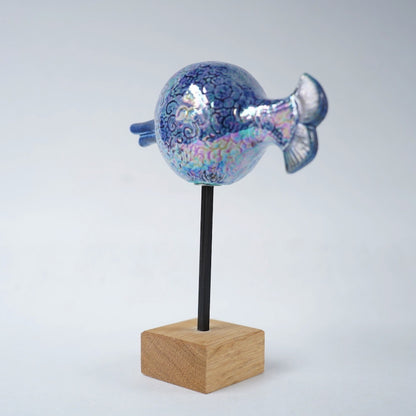 Ocean series fish object made vintage in Sweden by Lisa Larson