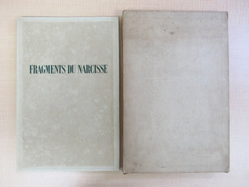 Fragments Du Narcisse By Paul Valry First Edition, 1947, Paris