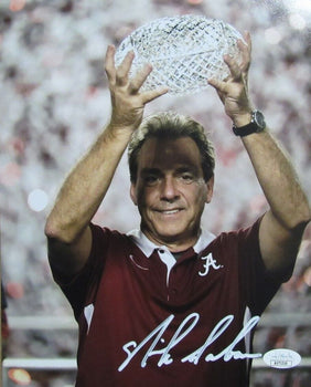 Nick Saban Signed/Auto 8X10 Photo University Of