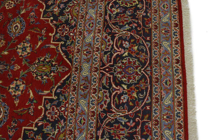 Vintage Traditional Signed Oriental Rug Handmade