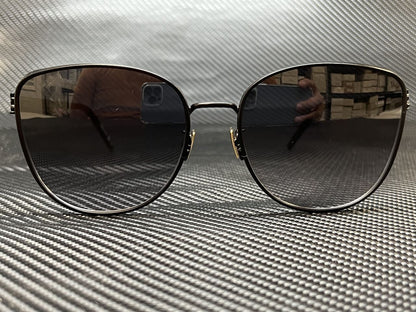 SAINT LAURENT SL M89 002 Black Cat Eye 51 mm Women's Sunglasses