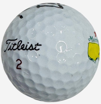 Zach Johnson Autographed Titleist 2 Golf Ball (Jsa)