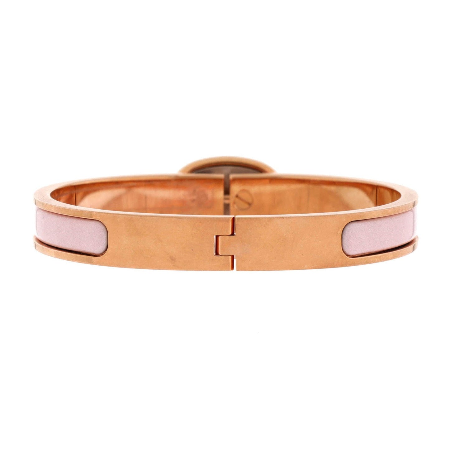 Hermes Mini Clic Chaine D'Ancre Bracelet Metal And Enamel