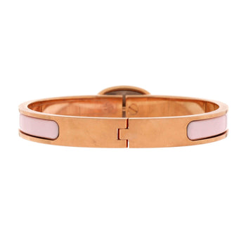 Hermes Mini Clic Chaine D'Ancre Bracelet Metal And Enamel