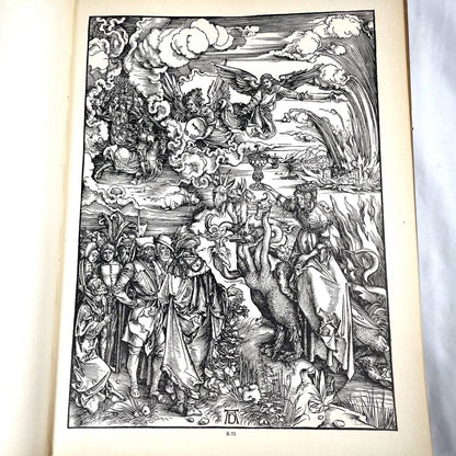 Albrecht Durer By Max J. Friedlnder, 1919 Limited Edition, No. 105/500 Large Hc