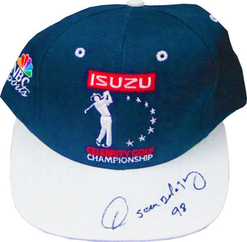Oscar De La Hoya Autographed Isuzu Celebrity Golf Championship Hat (Jsa)