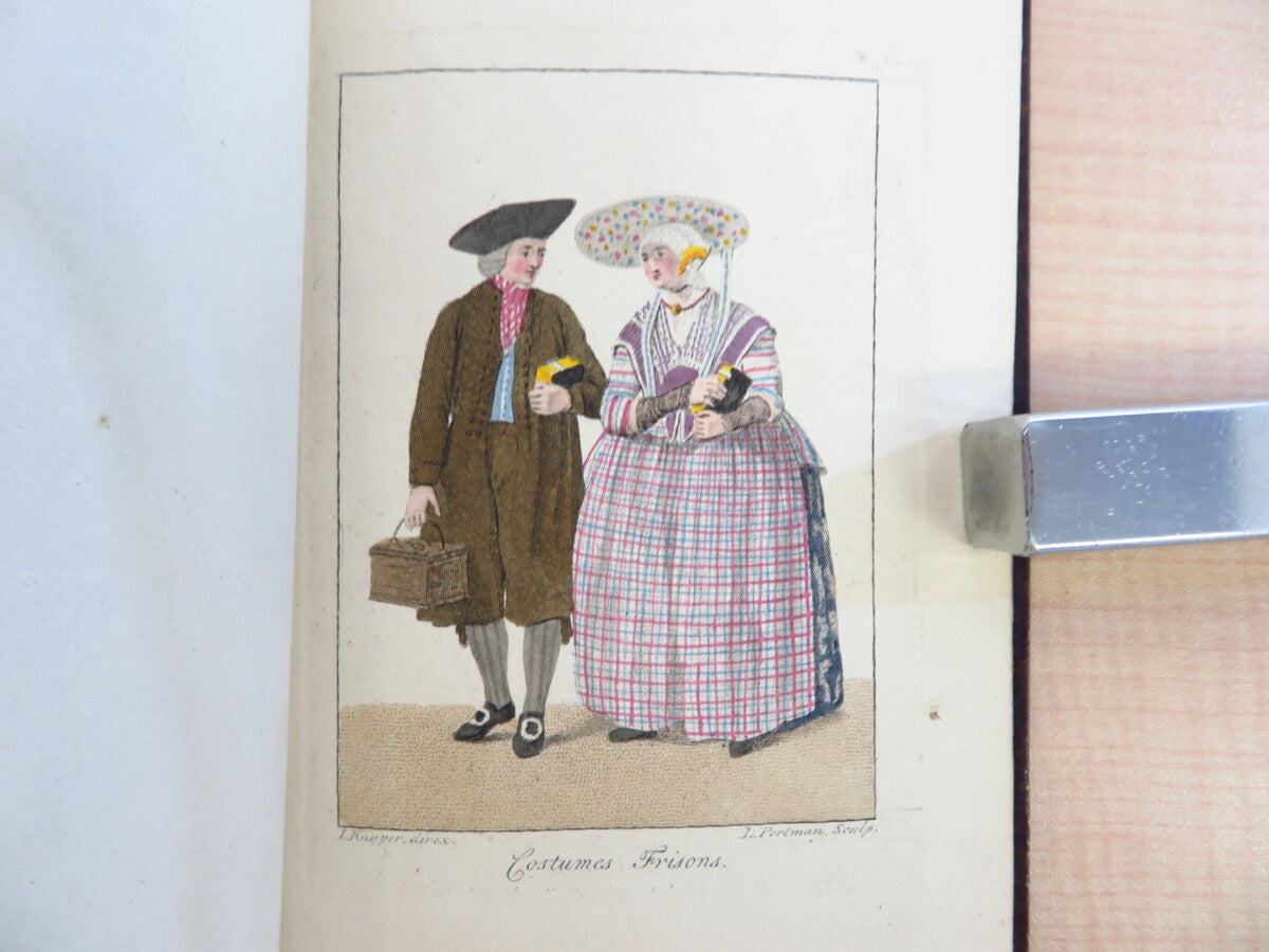 Costumes De La Hollande 19Th Dutch Folk Fashion Book Art Print C.G.Sulpke