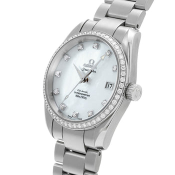 Omega Seamaster Aqua Terra Co-Axial 2509.75 White Men'S Used Watch #21118